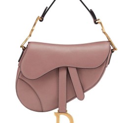Fake Christian Dior Saddle Bag M0446 Apricot Replica