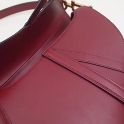 Fake Christian Dior Saddle Bag M0446 Red Replica