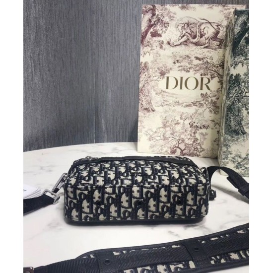 Replica Christian Dior Safari Dior Oblique Messenger Bag Dark Blue Replica Christian Dior Safari Dior Oblique Messenger Bag Dark Blue