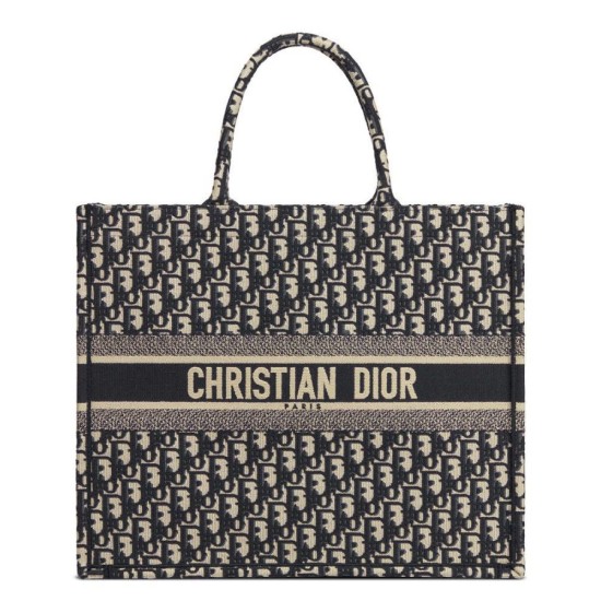 Replica Christian Dior Book Tote bag M1286 Dark Blue