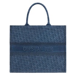 Replica Christian Dior Book Tote bag M1286 Blue