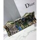 Fake Christian Dior Book Tote Bag In Embroidered Canvas Green Replica