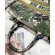 Fake Christian Dior Book Tote Bag In Embroidered Canvas Green Replica