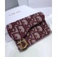 Replica Christian Dior Oblique Saddle Wallet Red Fake Christian Dior Oblique Saddle Wallet Red Replica