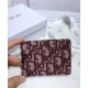 Replica Christian Dior Oblique Saddle Wallet Red Fake Christian Dior Oblique Saddle Wallet Red Replica