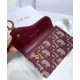Replica Christian Dior Oblique Saddle Wallet Red Fake Christian Dior Oblique Saddle Wallet Red Replica