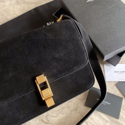 Replica YSL Saint Laurent Carre Satchel Smooth Leather Bag