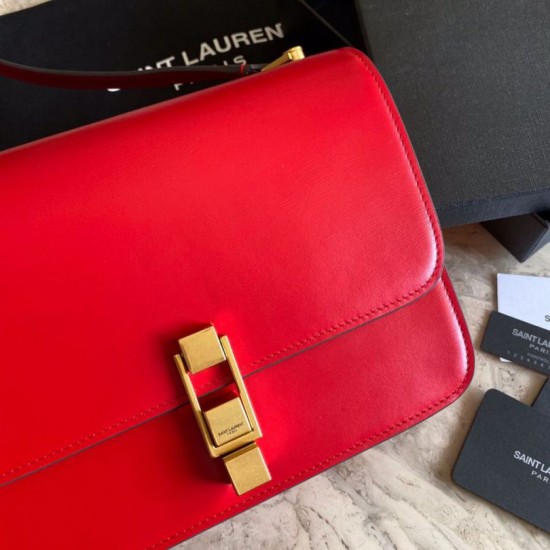 Replica YSL Saint Laurent Carre Satchel Bag Red Replica YSL Saint Laurent Carre Satchel Bag Red