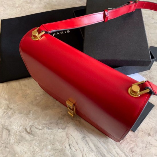 Replica YSL Saint Laurent Carre Satchel Bag Red Replica YSL Saint Laurent Carre Satchel Bag Red