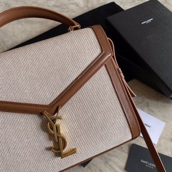Fake YSL Saint Laurent Cassandra Medium Top Handle Bag Replica