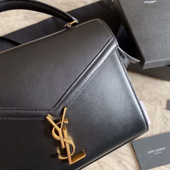 Replica YSL Saint Laurent Cassandra Medium Bag Black Fake YSL Saint Laurent Cassandra Medium Bag Black Replica