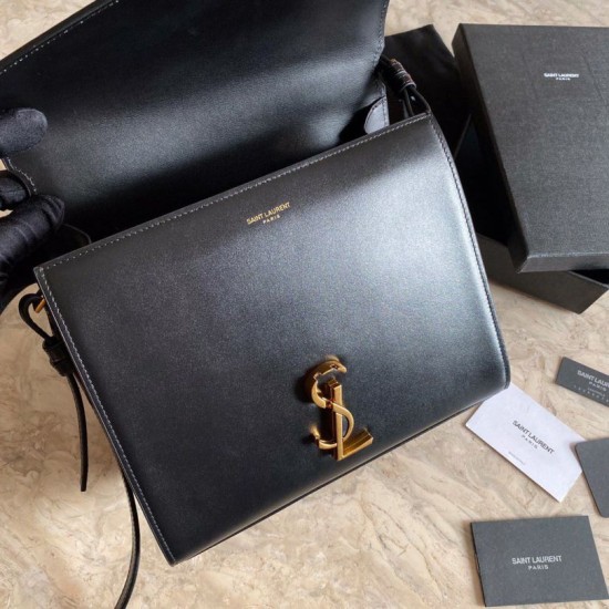 Replica YSL Saint Laurent Cassandra Medium Bag Black Fake YSL Saint Laurent Cassandra Medium Bag Black Replica