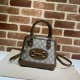 Replica Gucci Horsebit 1955 Mini Top Handle Bag 640716 Brown