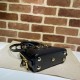 Fake Gucci Horsebit 1955 Mini Top Handle Bag 640716 Black Replica Replica Gucci Horsebit 1955 Mini Top Handle Bag 640716 Black