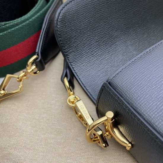 Replica Gucci Horsebit 1955 Mini Bag 658574 Black Replica Gucci Horsebit 1955 Mini Bag 658574 Black
