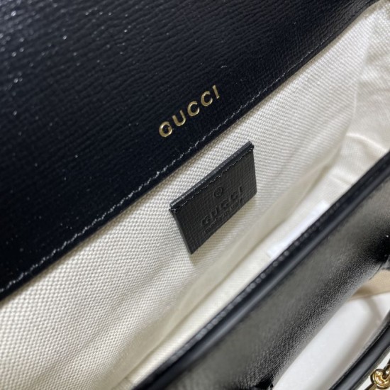 Replica Gucci Horsebit 1955 Mini Bag 658574 Black Replica Gucci Horsebit 1955 Mini Bag 658574 Black
