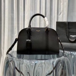 Replica YSL Saint Laurent Lock Baby Duffle Bag Black