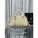 Replica YSL Saint Laurent Lock Baby Duffle Bag Beige Replica YSL Saint Laurent Lock Baby Duffle Bag Beige