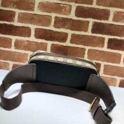 Replica Gucci Ophidia GG Belt Bag 574796 Brown Fake Gucci Ophidia GG Belt Bag 574796 Brown Replica