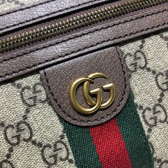 Replica Gucci Ophidia GG Belt Bag 574796 Brown Fake Gucci Ophidia GG Belt Bag 574796 Brown Replica