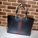 Fake Gucci Ophidia Medium Tote 631685 Black Replica