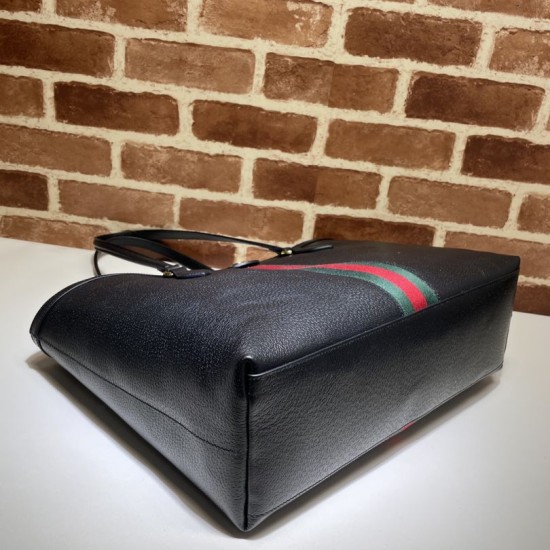 Fake Gucci Ophidia Medium Tote 631685 Black Replica
