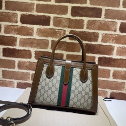 Fake Gucci Jackie 1961 Medium Tote Bag 649016 Brown Replica Replica Gucci Jackie 1961 Medium Tote Bag 649016 Brown