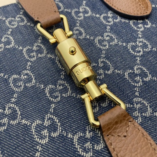 Replica Gucci Jackie 1961 Medium Tote Bag 649016 Brown Fake Gucci Jackie 1961 Medium Tote Bag 649016 Brown Replica