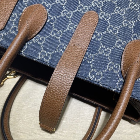 Replica Gucci Jackie 1961 Medium Tote Bag 649016 Brown Fake Gucci Jackie 1961 Medium Tote Bag 649016 Brown Replica