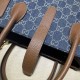 Replica Gucci Jackie 1961 Medium Tote Bag 649016 Brown Fake Gucci Jackie 1961 Medium Tote Bag 649016 Brown Replica
