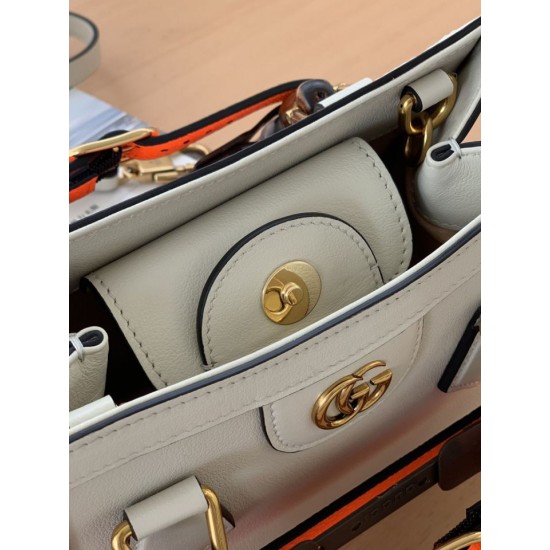 Replica Gucci Diana Mini Tote Bag 655661 beige Fake Gucci Diana Mini Tote Bag 655661 beige Replica