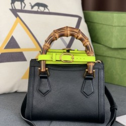 Replica Gucci Diana Mini Tote Bag 655661 Black Fake Gucci Diana Mini Tote Bag 655661 Black Replica