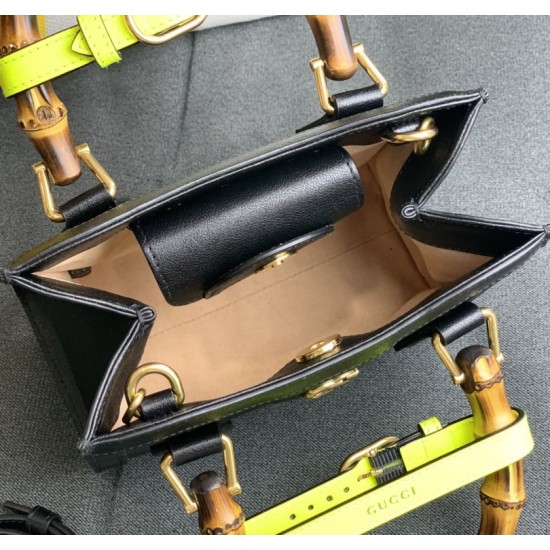 Replica Gucci Diana Mini Tote Bag 655661 Black Fake Gucci Diana Mini Tote Bag 655661 Black Replica