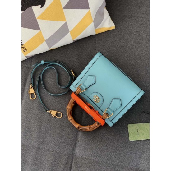 Replica Gucci Diana Mini Tote Bag 655661 Light Blue Fake Gucci Diana Mini Tote Bag 655661 Light Blue Replica