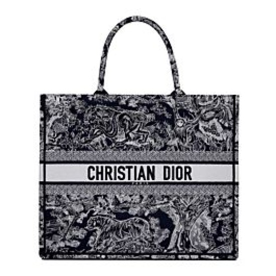Fake Christian Dior Book Tote Dark Blue Replica Replica Christian Dior Book Tote Dark Blue