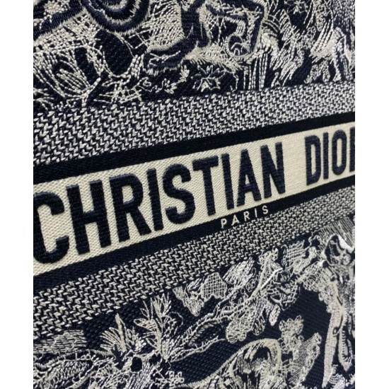Fake Christian Dior Book Tote Dark Blue Replica Replica Christian Dior Book Tote Dark Blue