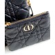 Replica Christian Dior Caro Multifunctional Pouch Black Fake Christian Dior Caro Multifunctional Pouch Black Replica