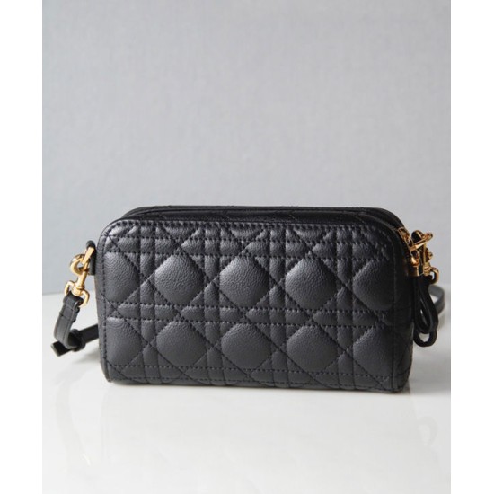 Fake Christian Dior Caro Double Pouch Replica Fake Christian Dior Caro Double Pouch Replica