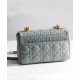 Fake Christian Dior Dior Caro Bag Gray Replica Replica Christian Dior Dior Caro Bag Gray