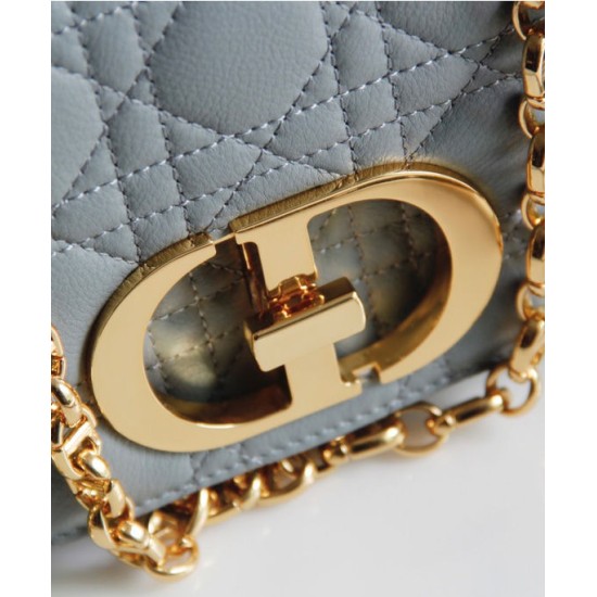 Fake Christian Dior Dior Caro Bag Gray Replica Replica Christian Dior Dior Caro Bag Gray