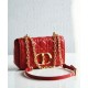 Replica Christian Dior Small Dior Caro Bag Red Fake Christian Dior Small Dior Caro Bag Red Replica