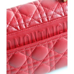 Replica Christian Dior Small Dior Caro Bag Red Fake Christian Dior Small Dior Caro Bag Red Replica