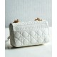 Fake Christian Dior Dior Caro Bag White Replica Replica Christian Dior Dior Caro Bag White