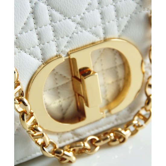 Fake Christian Dior Dior Caro Bag White Replica Replica Christian Dior Dior Caro Bag White