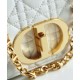 Fake Christian Dior Dior Caro Bag White Replica Replica Christian Dior Dior Caro Bag White