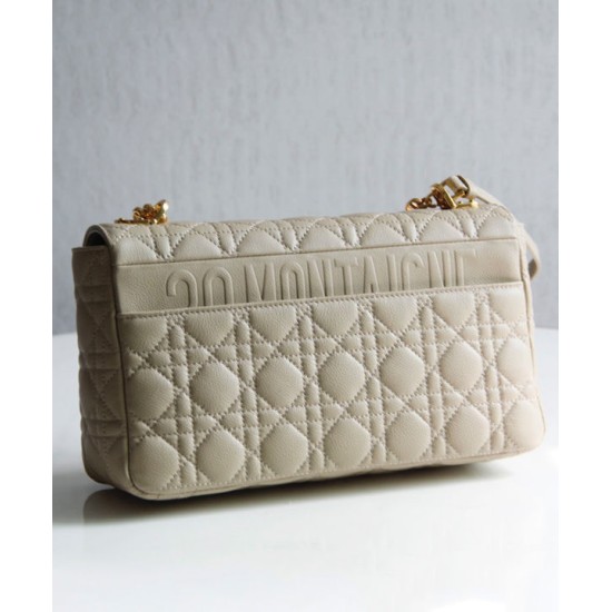 Replica Christian Dior Large Dior Caro Bag Apricot Replica Christian Dior Large Dior Caro Bag Apricot