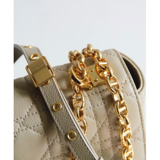 Replica Christian Dior Large Dior Caro Bag Apricot Replica Christian Dior Large Dior Caro Bag Apricot