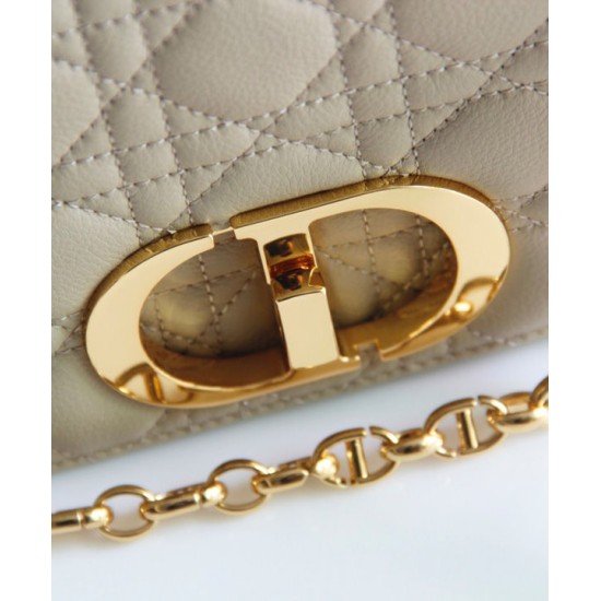 Replica Christian Dior Large Dior Caro Bag Apricot Replica Christian Dior Large Dior Caro Bag Apricot