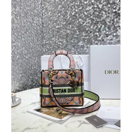 Replica Christian Dior Lady D-Lite Bag Pink Replica Christian Dior Lady D-Lite Bag Pink