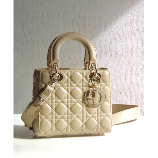 Replica Christian Dior Lady Dior My Abcdior Bag Apricot Fake Christian Dior Lady Dior My Abcdior Bag Apricot Replica